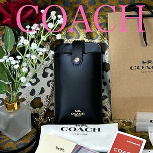 COACH スマホショルダーバッグ新品