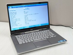 DELL XPS 14Z (L412Z) i7-2640M 2.8Ghz mem8GB ストレージ無し BIOS確認済 ジャンク扱い