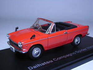 ◆ダイハツ コンパーノ スパイダー(1967) 1/43 アシェット 国産名車コレクション ダイキャストミニカー 03