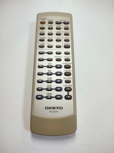 動作品 送料無料 オンキョー ONKYO オンキヨー （FR-X7A FR-X9A FR-155GX FR-7GX FR-9GX）等用 純正 リモコン RC-527S