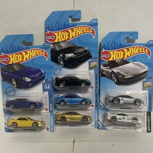 【7台セット】HotWheels ホットウィール HONDA ホンダ ACURA アキュラ シビッククーペ プレリュード NSX インテグラ タイプR JDM【未開封】