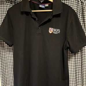 シンガポール国立大学 NUS ポロシャツ メンズ Mサイズ シンガポール輸入 の画像5