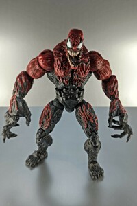 欠品 トキシン スパイダーマンクラシック トイビズ 6インチ コミック ヴェノム カーネイジ シンビオート TOYBIZ (検 マーベルレジェンド