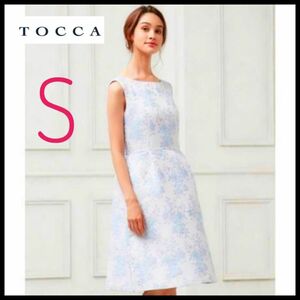 TOCCA トッカ TRIFLE ワンピース 刺繍 ドレス ホワイトレーベル 花 ジャガード