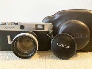 Canon P キャノン フィルムカメラ レンジファインダー レンズ ケース付き