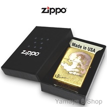 ZIPPO 天野喜孝 風神 K23金 バレル仕上げ ジッポー ライター_画像5