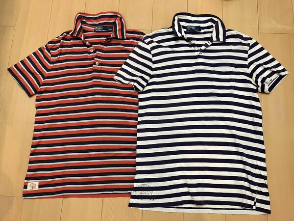 ラルフローレン　ボーダー 半袖ポロシャツ 2枚セット　Polo 