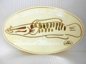 ☆☆　OHNO SNAKEHEAD SPECIAL Weedbed Monster ステッカー ウィードベッドモンスター おおの　☆☆