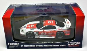 EBBRO エブロ 1/43 JGTC 2004 TOYOTA au CERUMO SUPRA (43596)