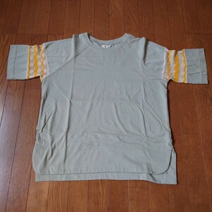 チチカカ Tシャツ フリーサイズ(S〜LL程度) カーキ レディース