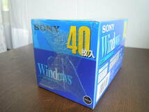 ◆SONY 3.5インチ 2HD フロッピーディスク 40枚 40MF2HDGEDV DOS/V対応◆未開封・送料込◆ _画像3