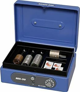  Iris o-yama(IRIS OHYAMA) safe handbag safe dial type double lock A6 compact SBX-A6 blue 