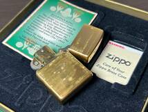 ZIPPO　TREASURES FROM THE TOMB エジプト　ファラオ　ツタンカーメン BRASS/ブラス 1998年　未使用_画像6