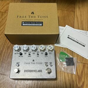 Free the tone custom sop OVERDRIVELAND Dumble プリアンプ　オーバードライブ