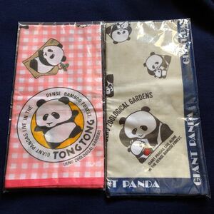  Ueno zoo * Panda * handkerchie Cross 2 pieces set 