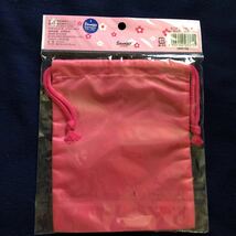 サンリオ2002年製 ハローキティ ミニナイロンナップ 巾着袋_画像2