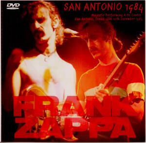 FRANK ZAPPA SAN ANTONIO 1984 1XDVD