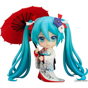 【中古】[FIG]ねんどろいど 1427 初音ミク 冬木小袖Ver. キャラクター・ボーカル・シリーズ01 初音ミク 完成品 可動フィギュア グッドスマ