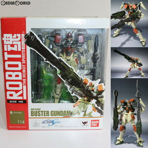 【中古】[FIG]ROBOT魂(SIDE MS) バスターガンダム 機動戦士ガンダムSEED(シード) 完成品 可動フィギュア バンダイ(61141921)