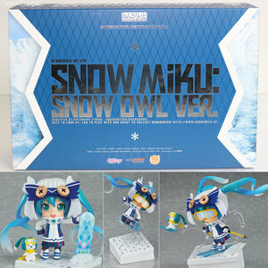 【中古】[FIG]ねんどろいど 570 雪ミク Snow Owl Ver. キャラクター・ボーカル・シリーズ01 初音ミク 完成品 可動フィギュア ワンダーフェ