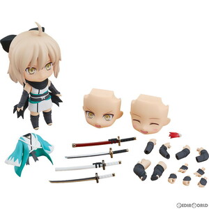 【中古】[FIG]ねんどろいど 1491-DX セイバー/沖田総司(おきたそうじ) 霊基再臨Ver. Fate/Grand Order(フェイト/グランドオーダー) 完成品