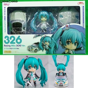 【中古】[FIG]ねんどろいど 326 レーシングミク 2013 Ver. 初音ミクGTプロジェクト 完成品 可動フィギュア GSR&Studie with TeamUKYO 個人