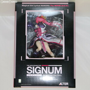 【中古】[FIG]シグナム -Der Stolz sogar eines Ritters- 魔法少女リリカルなのは The MOVIE 2nd A's 1/7 完成品 フィギュア アルター(6115