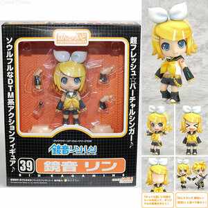 【中古】[FIG]ねんどろいど 039 鏡音リン キャラクター・ボーカル・シリーズ02 鏡音リン・レン 完成品 可動フィギュア グッドスマイルカン