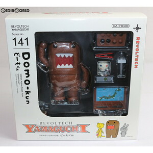 【中古】[FIG]リボルテックヤマグチ No.141 どーもくん(DOMO-Kun) NHKキャラクター 完成品 可動フィギュア 海洋堂(61155755)