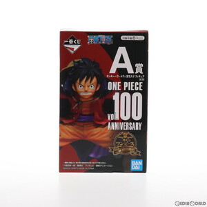 【中古】[FIG]A賞 モンキー・D・ルフィ 討ち入り フィギュア 一番くじ ワンピース vol.100 Anniversary ONE PIECE プライズ バンダイスピリ