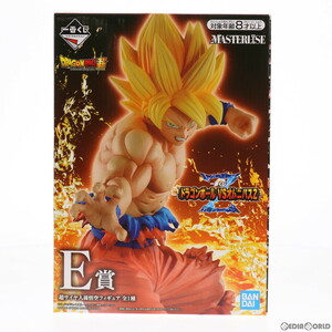 【中古】[FIG]E賞 超サイヤ人孫悟空 フィギュア 一番くじ ドラゴンボール VSオムニバスZ MASTERLISE ドラゴンボール超(スーパー) プライズ