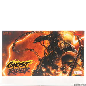 [ used ][FIG] one 12korektib Ghost Rider with hell bike 1/12 final product action figure set ( abroad Ryuutsu version )mezko toys (6