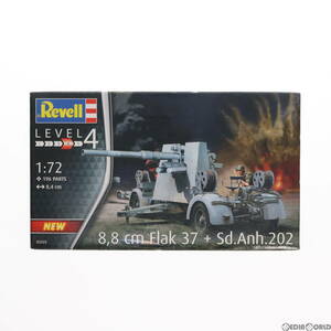 【中古】[PTM]1/72 8.8cm Flak37 + Sd.Anh.202 プラモデル(03325) Revell(レベル)(63033687)