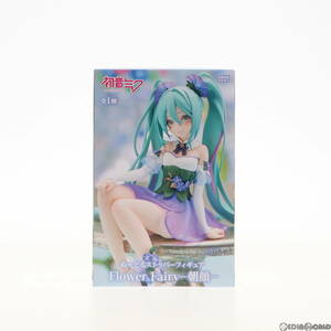 【中古】[FIG]初音ミク ぬーどるストッパーフィギュア Flower Fairy-朝顔- キャラクター・ボーカル・シリーズ01 初音ミク プライズ(AMU-PRZ