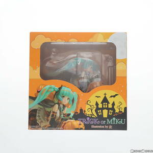 【中古】[FIG](再販)初音ミク「TRICK or MIKU」 illustration by 左 キャラクター・ボーカル・シリーズ01 初音ミク 完成品 フィギュア ユニ