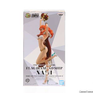 【中古】[FIG]ナミ 劇場版 ONE PIECE STAMPEDE(ワンピース スタンピード) FLAG DIAMOND SHIP-NAMI- フィギュア プライズ(39646) バンプレス