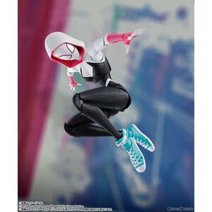 【中古】[FIG]S.H.Figuarts(フィギュアーツ) スパイダーグウェン(スパイダーマン:アクロス・ザ・スパイダーバース) 完成品 可動フィギュア