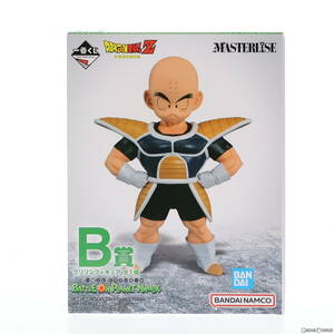 【中古】[FIG]B賞 MASTERLISE クリリン 一番くじ ドラゴンボール BATTLE ON PLANET NAMEK フィギュア プライズ バンダイスピリッツ(6180358