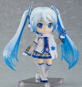 {FIG} GOODSMILE ONLINE SHOP限定 ねんどろいどどーる 雪ミク キャラクターボーカルシリーズ01 初音ミク フィギュア グッドスマイルカンパニー