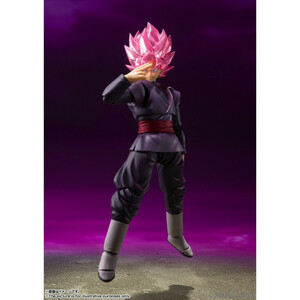 【中古】[FIG]S.H.Figuarts(フィギュアーツ) ゴクウブラック-スーパーサイヤ人ロゼ- ドラゴンボール超(スーパー) 完成品 可動フィギュア バ