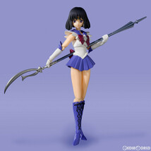 【中古】[FIG]S.H.Figuarts(フィギュアーツ) セーラーサターン -Animation Color Edition- 美少女戦士セーラームーン 完成品 可動フィギュ_画像1