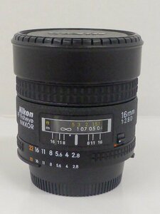 【USED】Nikon/ニコン AF Fisheye NIKKOR 16mm 1:2.8 D 魚眼レンズ