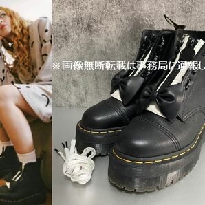 Dr.Martens Lazy Oaf ドクター マーチン レイジーオアフ☆Sinclair Platform Boot シンクレア ブーツ/サイズ23㎝ 厚底 リボン 定価37400円