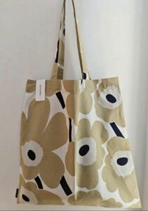 marimekko Marimekko большая сумка морской еж ko цветочный принт бежевый 