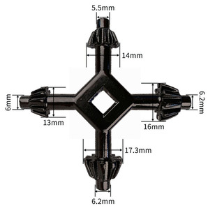 【普通郵便送料無料！】ドリルチャックハンドル 先端径 5.5-6.2mm 電気ドリル（電動ドリル）にの画像3