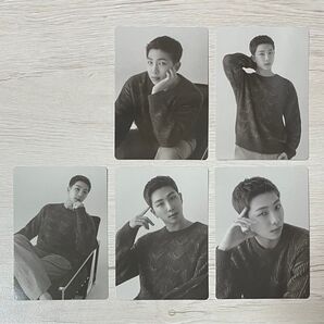 BTS MONOCHROME POP UP ミニフォト RM ナムジュン 2 3 4 5 6
