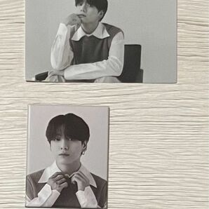 BTS MONOCHROME POP UP マグネット ステッカー JK ジョングク セット