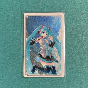 HATSUNE MIKU（card）初音ミク　メタリックカード コレクションガム　初音ミク　Art by KEI