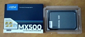 Crucial SSD CT500MX500SSD1/JP MX500 500GB SATA 2.5インチ 7mm