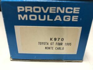 PROVENCE MOULAGE トヨタGT FOUR '95モンテカルロラリー